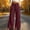 Wine, variant on Njagoc3 Ruffle Hem Wide Leg Pants for Women | Drawstring Waist Relaxed Trousers with Side Pockets | Flowy Style for Fall Casual Daily Wear & Vacation Outings,White,S