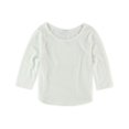 thumbnail image 1 of Camiseta Aeropostale con adornos en la espalda de seda para mujer color blanco extragrande, 1 of 2