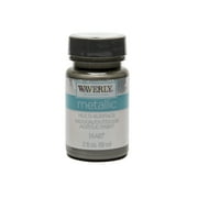 Waverly Inspirations 2 Fl. Oz. Silver Metallic Multi-Surface Paint