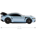 thumbnail image 6 of Hot Wheels RC 1:64 Scale Ford Mustang GTD, Battery-Powered Remote-Control Toy Car, 6 of 9