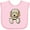 AD-Pink, variant on Inktastic Pocket Goldendoodle Boys or Girls Baby Bib