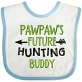 thumbnail image 3 of Inktastic Pawpaws Future Hunting Buddy Boys or Girls Baby Bib, 3 of 4
