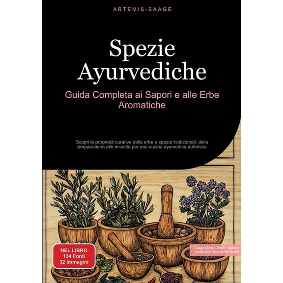 Spezie Ayurvediche: Guida Completa ai Sapori e alle Erbe Aromatiche: Scopri le proprietà curative delle erbe e spezie tr, (Paperback)