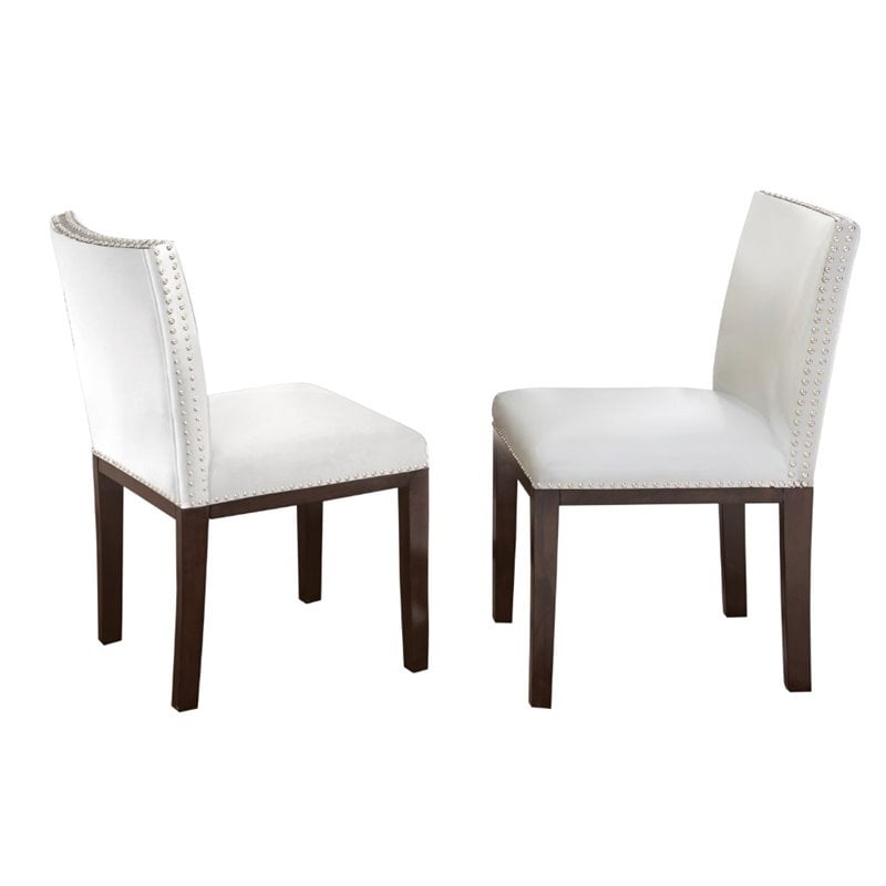 Steve Silver Tiffany Dining Chair In White Canada Steve Silver Tiffany Dining Chair In