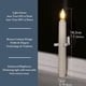 thumbnail image 5 of Velas Led Conos Sin Llama, Efectos de Llama Parpadeante Realista, Seguras, Funcionan con Pilas, Elegante Decorar El Hogar, Fiestas y Bodas, Juego de 2 Piezas, Temporizador Automático., 5 of 6