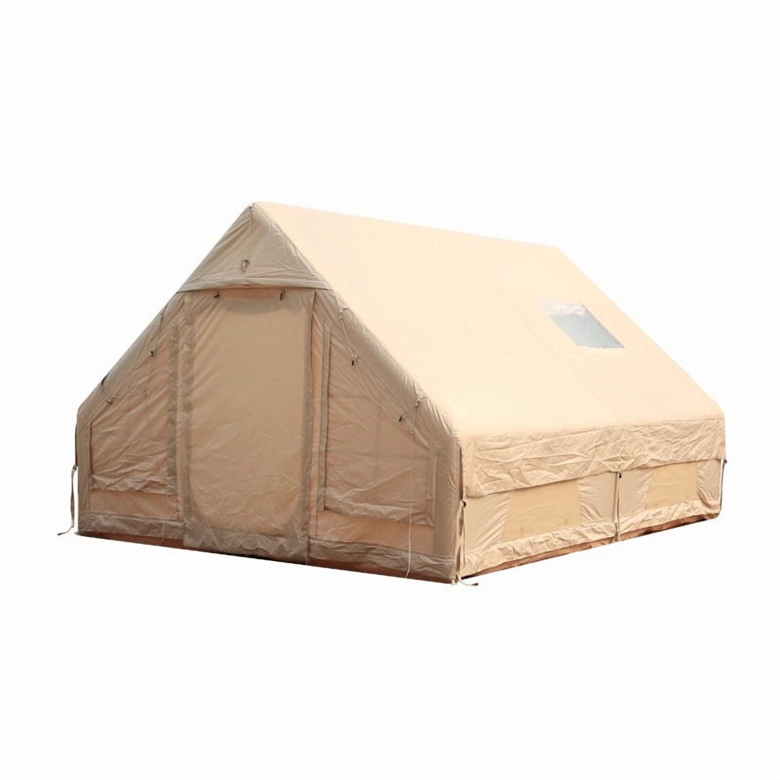 golytefs Inflatable Tent with Pump Glamping Camping Tents House Waterproof Windproof for Outdoors