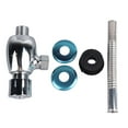 thumbnail image 2 of Urinal Flush Valve Set, Easy Use Durable Stylish Appearance Water Saving Rugged Hand Press Flushing Tool  For Public Toilets, 2 of 8