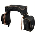 thumbnail image 2 of Tough 1 Horse Deluxe Trail Saddle Bag W/ Two Side Pockets Nylon Straps Black, 2 of 2