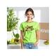 thumbnail image 1 of Playera Blusa De KIWI – Estilo Tropical que Te Llena de Vida Ropa Para Mujer Color Verde Lima Talla Grande Marca Emil SaEs, 1 of 4
