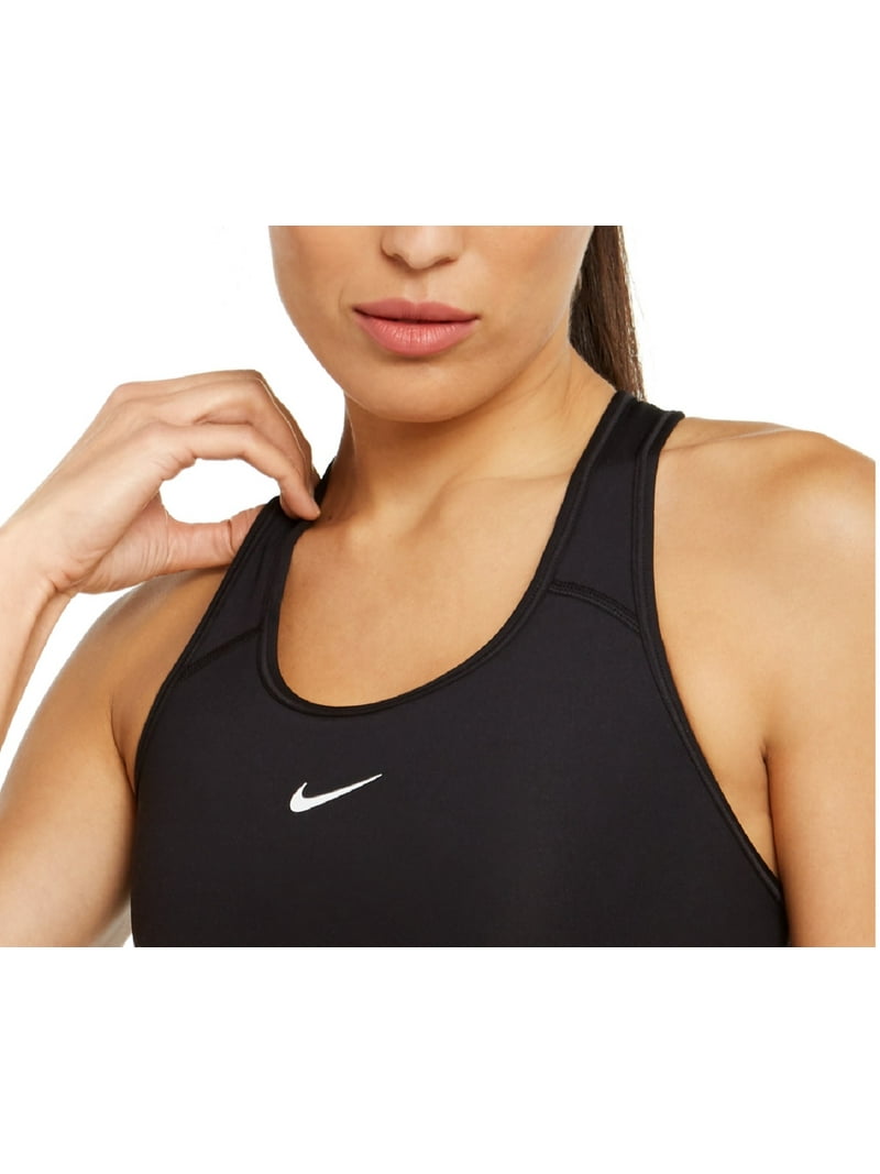 ★★Nike★★ Swoosh Medium Support Pad Sports Bra W Black Wh Nike Womens Swoosh Medium-Support Padded Sports Bra Black