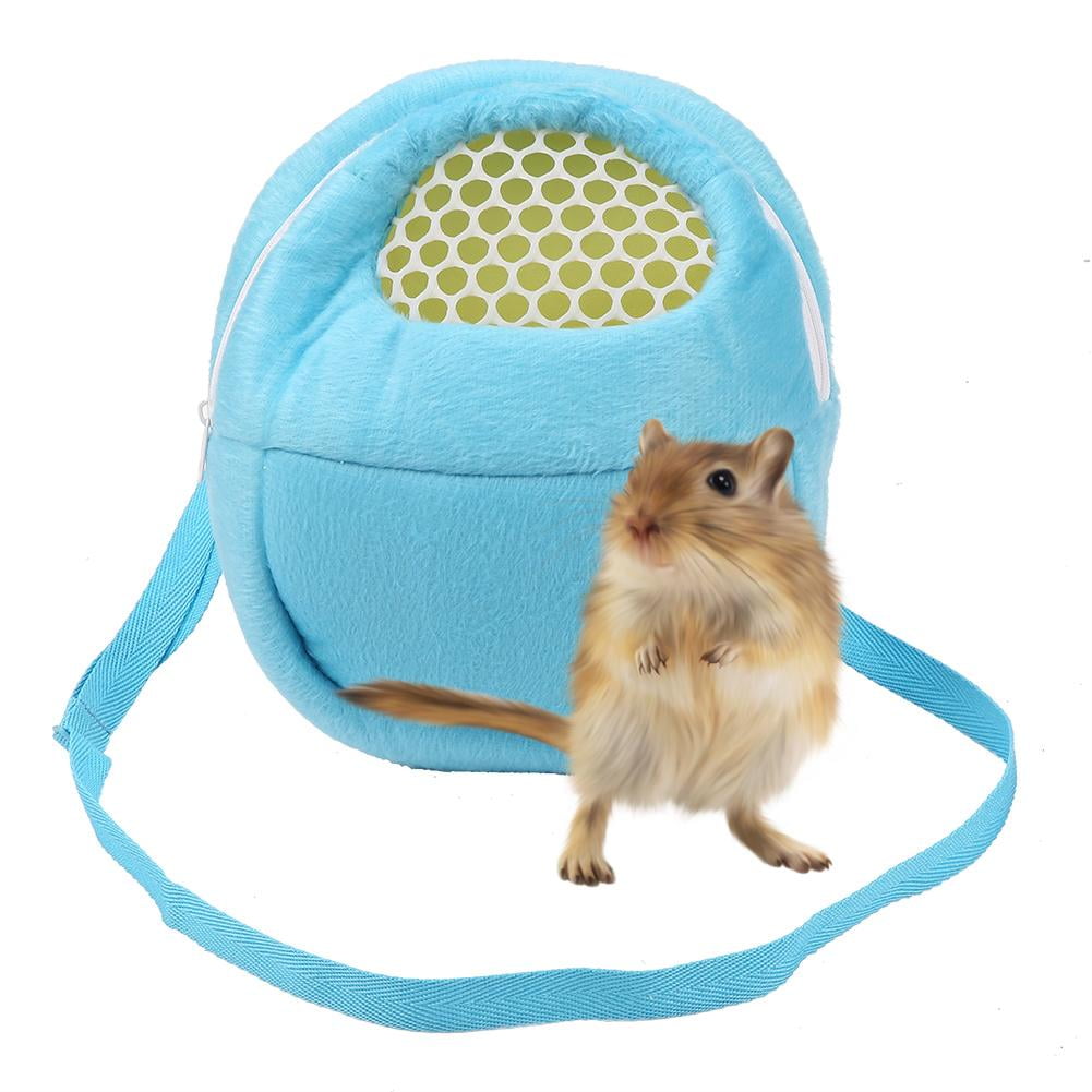 HERCHR Hamster Traveling Bag Pocket,Rat Carrier Hamster Hedgehog Ferret