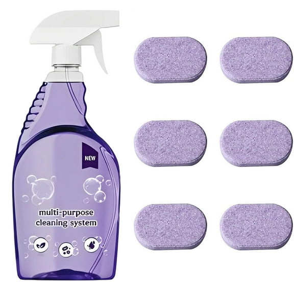 Spray Oven Cleaner, Dr Clean Spray Cleaner for Ovens, All-Purpose Cleaners for Home, Kitchen, Bathroom, Multi-surface Cleaners with Concentrated Cleaning Tablets