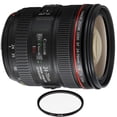 thumbnail image 1 of Canon EF 24-70mm f/4L IS USM Lens with Pro Filter (Certified Refurbished), 1 of 3