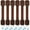 Brown, variant on Baby Proofing Safety Cabinet Locks - Child Proof Latches for Drawer Cupboard Dresser Doors Closet Oven Refrigerator - Adjustable Childproof Straps by - Brown - 6 Pack/2 set