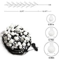 thumbnail image 2 of Cadena De Globo 12V 60 Led 8 Modos Luz De Ratán Globo De Luz Decorativa Para Dormitorio Ventana Jardín Boda Fiesta De Cumpleaños Yuarrent HA045028-01, 2 of 6