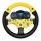 thumbnail image 1 of Volante de simulación, con música, varios sonidos de conducción, juguetes educativos de desarrollo musical para bebés y , regalos de cumple , Amarillo Yotijar Juguete del volante, 1 of 5