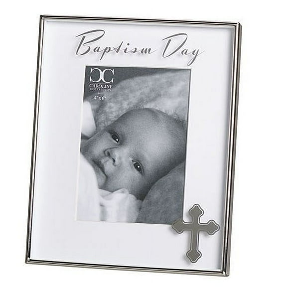 Frame-Baptism Floating Frame (Holds 4x6 Photo)