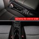 thumbnail image 5 of Juego de pegatinas decorativas TANGJMXG Para portavasos de agua de consola central de coche Para Yaris Rhd 2022 negro brillante, 5 of 5