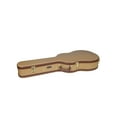 thumbnail image 5 of Crossrock Hard-Shell Wooden Case-Fits 4/4 Classical Nylon String Acoustic Guitars-Stainless Steel Latches, Sponge Lining, Metal Feet, Storage Space-Vinyl Tweed, 5 of 7