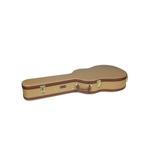 Crossrock 4/4 Full Size Classical Guitar Case, Archtop Wooden Hard