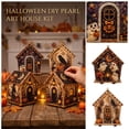 thumbnail image 2 of Diy Pearl Art Kit Halloween Themed Creative Craft Set for Adults and All Ages Home Table Display Holiday Party Activity Gift for Craft Lovers, 2 of 9