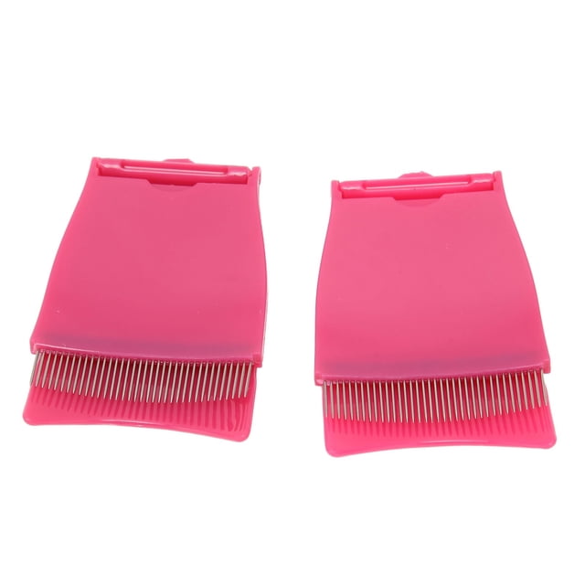 Combath Lash, Plegable 2 PCS Herramienta de Aseo de Pestañas Segura y Cómoda Ligera para viajar para Uso Diario