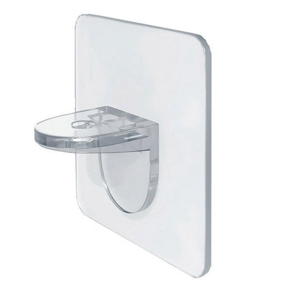 Self-Adhesive Shelf Brackets No Drilling Required Shelf Support Nails Suitable for Kitchen Cabinets, Bookcases