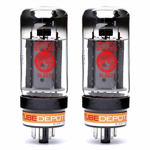 Paire de Tubes d'Aspirateur Électro-Harmonix 6L6 EH