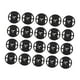 thumbnail image 5 of 20 carretes de tiras de luces LED, rollos de luces para tiras de luces LED de 7", resistentes, protectores, redondos, profesionales, negros 10 mm, 5 of 8