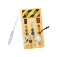thumbnail image 1 of Tablero de actividades de madera con, tablero sensorial con interruptor de palanca, habilidades motoras finas, juguetes para regalos, niños Estilo B, 1 of 8