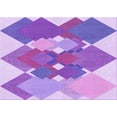 thumbnail image 1 of Ahgly Company Machine Washable Indoor Rectangle Transitional Mauve Purple Area Rugs, 8' x 10', 1 of 7
