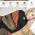 thumbnail image 3 of Nawypu Mushroom Blanket Throw, Ultral Soft Warm Lightweight Flannel Micro Mushroom Art Blanket Suit for Bed Couch Sofa Travel Gift Home Mushroom Decor, 3 of 6