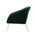 thumbnail image 4 of Nicole Miller Kamryn Lounge Chair, Green and Gold, 4 of 9