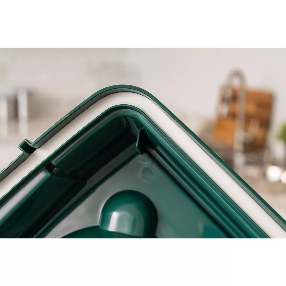 IRIS USA Elevated Dog Food Bowl with Storage photo 8