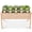 Natural, variant on Best Choice Products Raised Garden Bed Planter Box - Elevated Wooden Herb Vegetable Planter, 10 Grid Sections - Natural