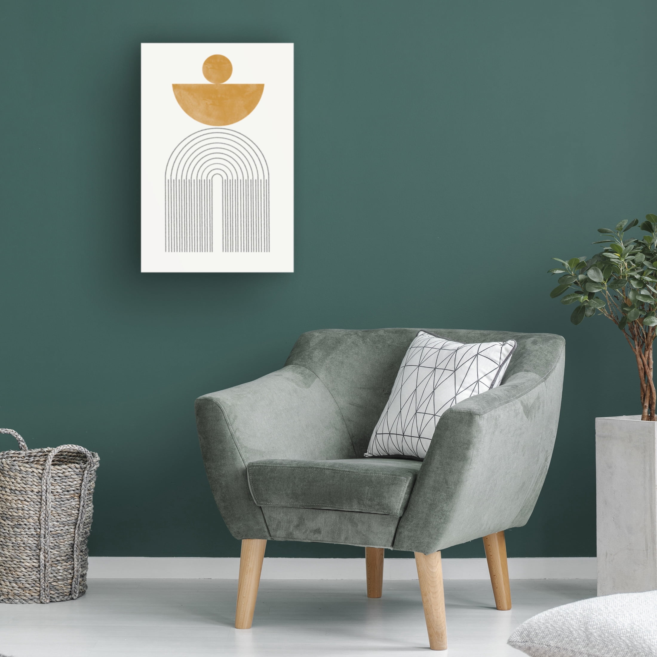 Trademark Fine Art THE MIUUS STUDIO Arch Composition No7 Canvas Wall Art