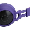 thumbnail image 3 of Cat Ear Headphone 3D LED Light Wireless Bluetooth 5.0 Foldable Headsets with MicrophonePurple, 3 of 8