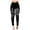 Black, variant on 2025 Clearance! Womens Clothes Clearance asdoklhq Women's Plus Size Pants,Women Slim Washed Ripped Hole Gradient Long Jeans Denim Regular Pants