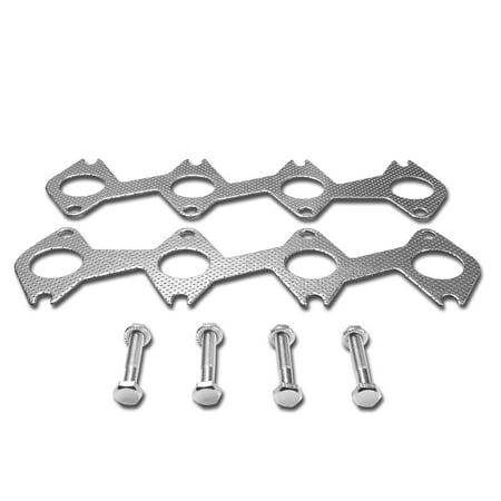 For 2005 to 2010 Ford Mustang GT 4.6L V8 Aluminum Exhaust Manifold Header Gasket Set 06 07 08