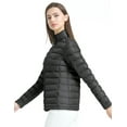 thumbnail image 2 of Women's Down Jacket Packable Ultralight Slim Fit Outwear Quilted Winter Wram Ladies Puffer Coat, 2 of 7