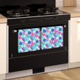 thumbnail image 3 of 4 Pcs Pioneer Flower Floral Print Pattern Kitchen Towels, Funny Microfiber Dish Towel Set, 18" X 26" Tea Towels, 3 of 6