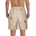 thumbnail image 3 of Kll Tortilla Men'S Casual Summer Beach Shorts Hawaiian Shorts With Pockets-Small, 3 of 9