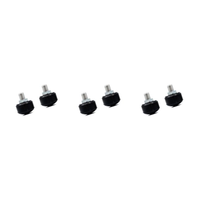 tamizeot 2pcs Roller Skates Toe Stops Inline Sport Accessory Stopper Rubber Block black 3Set