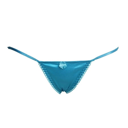 

Lingerie For Women Lady -Lace Briefs Knickers Thongs Side Tie Panties Underwear Clubwear