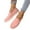 Pink, variant on Viluyesy Womens Suede Loafer, Slip-on Comfort Solid Color Fashion Flat Sneaker Black US6