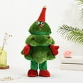 thumbnail image 2 of A Christmas Dancing Tree Toy For Festive Fun 1Pc With Plush Construction And Singing Capability Battery Not Included Size 5.91 X 6.30 X 12.60 Inches Total Weight 0.82 Pounds, 2 of 8