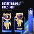 thumbnail image 3 of Mando a distancia Astronaut Galaxy Projector Mooyran, amarillo y morado, 3 of 6