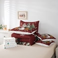 thumbnail image 6 of Castle Fairy Teens Gingerbread Man Snowman 7-Piece Twin Bedding Sets,Christmas Tree Snowflake Bedding Comforter Set,Xmas Festival Breathable Sheet Sets,Lightweight Room Decor, 6 of 8