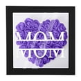 thumbnail image 2 of Personalized Mom Flower Shadow Box With Name Preserved Rose Picture Frame Customized Memory Shadow Box Frame Flower Display Case Birthday Gifts For Mom Grandma, 2 of 3