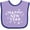 Lavender and Purple, variant on Inktastic Happy New Year Boys or Girls Baby Bib